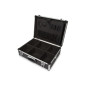 Valise à Outils en Aluminium - 455 x 330 x 152 mm - 22,8 L - Noir