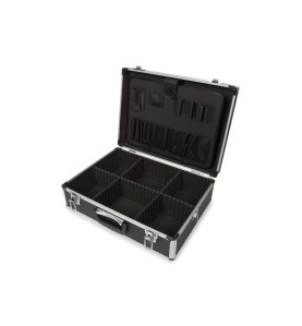 Valise à Outils en Aluminium - 455 x 330 x 152 mm - 22,8 L - Noir - PR