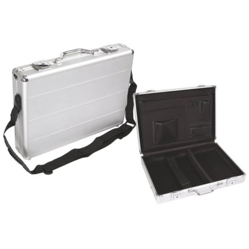 Mallette Aluminium pour Ordinateur Portable - 425 x 305 x 80 mm - 10,3 L