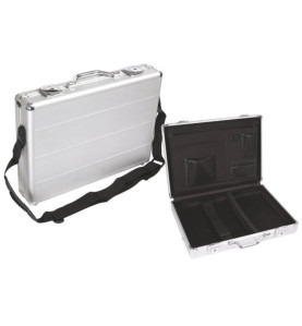 Mallette Aluminium pour Ordinateur Portable - 425 x 305 x 80 mm - 10,3