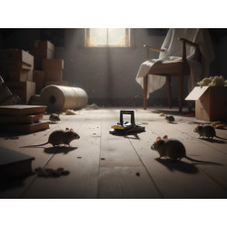 Piège à souris en plastique (2 pièces)