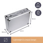 Malette Aluminium - 460 x 335 x 110 mm - 16,9 L