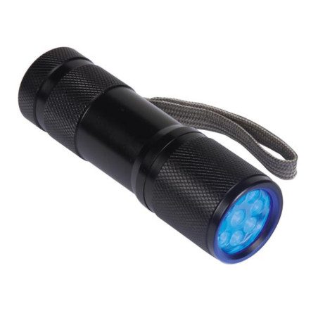 LAMPE DE POCHE - 9 LEDs UV - PRL