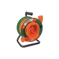 ENROULEUR DE CÂBLE POUR JARDIN 25 m - 3G1.5 - PRISE ALLEMANDE - PRL