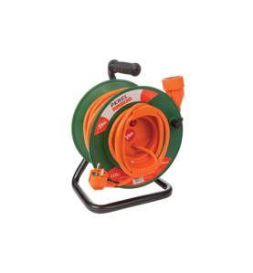 ENROULEUR DE CÂBLE POUR JARDIN 25 m - 3G1.5 - PRISE ALLEMANDE - PRL