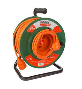 ENROULEUR DE CÂBLE POUR JARDIN 50 m - 3G1.5 - TERRE FRANÇAISE - PRL