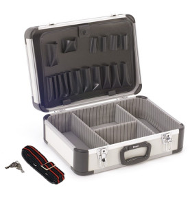 VALISE À OUTILS EN ALUMINIUM - 460 x 330 x 165 mm - 25 L - PRL