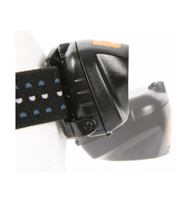 LAMPE FRONTALE 2 EN 1 À 4 LED BLANCHES ET 3 LED ROUGES - PRL