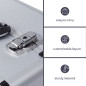 VALISE À OUTILS EN ALUMINIUM - 460 x 330 x 165 mm - 25 L VALISE À OUTILS EN ALUMINIUM - 460 x 330 x 165 mm - 25 L