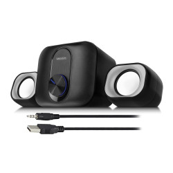 2.1 Stereo speaker set for PC and laptop, USB-powered - Velleman