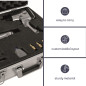 VALISE À OUTILS EN ALUMINIUM - 455 x 330 x 152 mm - 22,8 L
