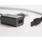 CÂBLE D'ALIMENTATION NOIR CEE 7/16 "FICHE EURO"+ C7 L=2 m H03VVH2-F 2G0.75 mm²