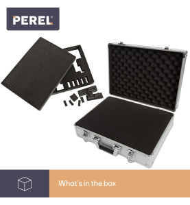 VALISE À OUTILS EN ALUMINIUM - 455 x 330 x 152 mm - 22,8 L - PRL
