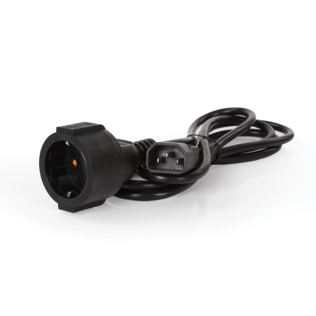 CÂBLE D'ALIMENTATION NOIR L=1.8m - Velleman