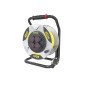 STANLEY FATMAX - ENROULEUR NÉOPRÈNE AVEC SYSTEME "ANTI-TWIST" - 40 m - 3G2.5 - 4 PRISES