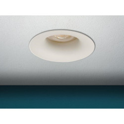 plafonnier encastré GU10 - courbé - blanc