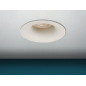 plafonnier encastré GU10 - courbé - blanc