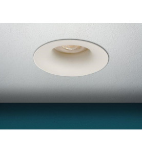 plafonnier encastré GU10 - courbé - blanc - Velleman