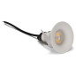 plafonnier encastré GU10 - courbé - blanc