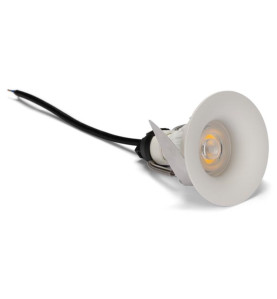 plafonnier encastré GU10 - courbé - blanc - Velleman