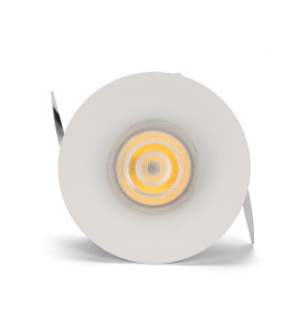 plafonnier encastré GU10 - courbé - blanc - Velleman