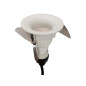 plafonnier encastré GU10 - courbé - blanc