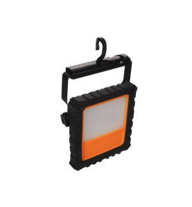 PROJECTEUR DE CHANTIER RECHARGEABLE LED - 20 W / 1400 LM - AVEC FONCTI