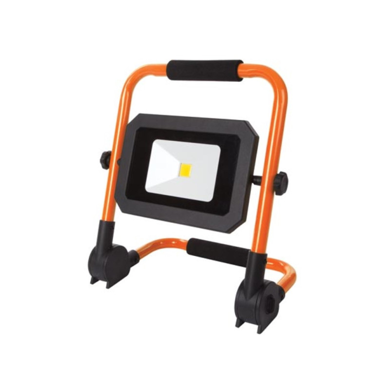 PROJECTEUR DE CHANTIER PORTABLE À LED - PLIANT - 30 W - 4000 K