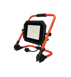 PROJECTEUR DE CHANTIER PORTABLE À LED - PLIANT - 50 W - 4000 K - câble