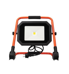 PROJECTEUR DE CHANTIER PORTABLE À LED - PLIANT - 50 W - 4000 K - câble