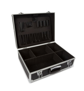 VALISE À OUTILS AVEC BORDS EN ALUMINIUM - 455 x 330 x 152 mm - 22,8 L 