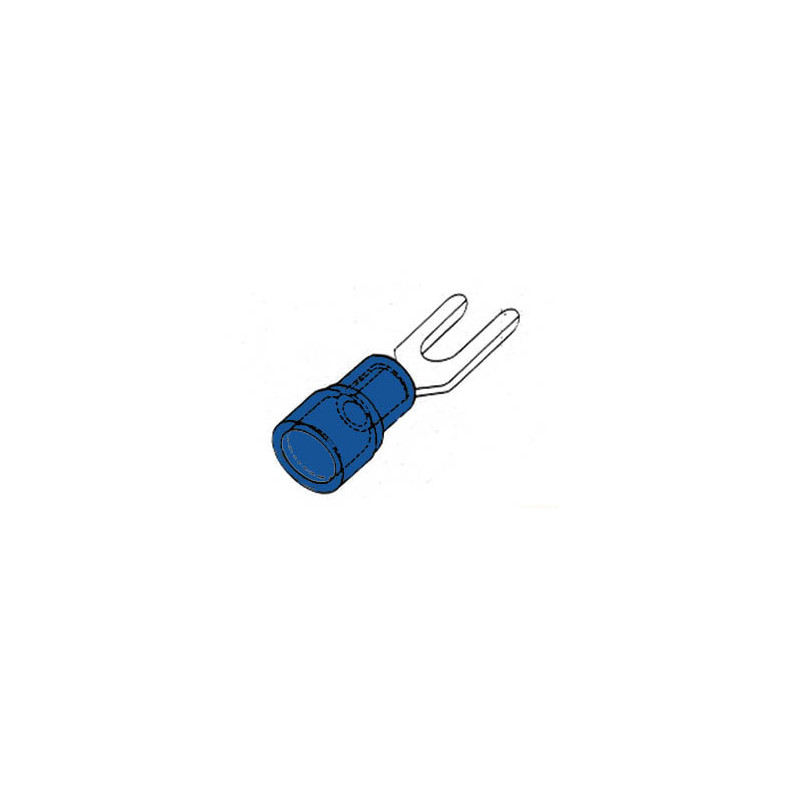 COSSE A FOURCHE 5.3mm - BLEU COSSE A FOURCHE 5.3mm - BLEU