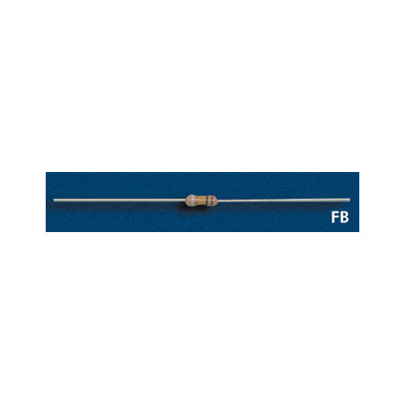 RESISTANCE A COUCHE METALLIQUE 0.6W 5% 2E2 - Velleman