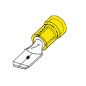 COSSE MALE 6.4mm JAUNE