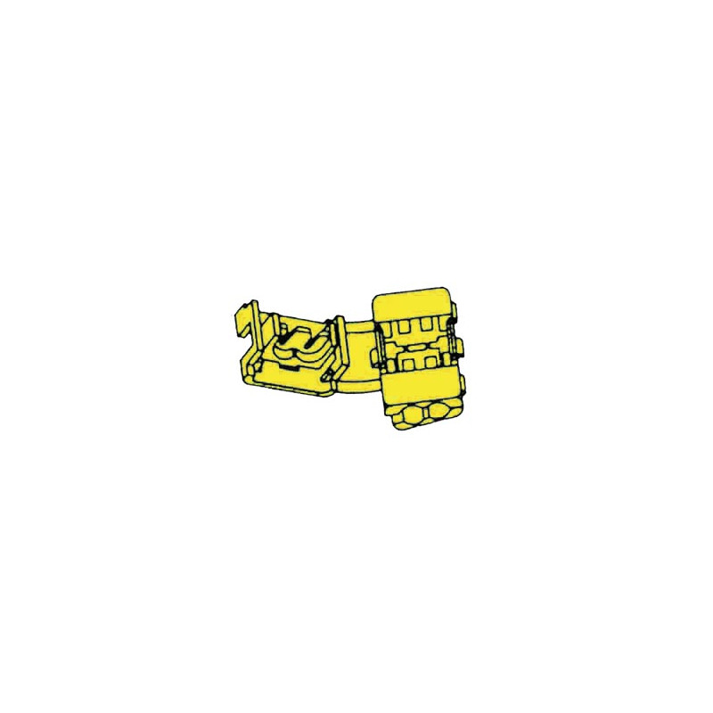 RACCORD INSTANTANE JAUNE