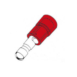COSSE CYLINDRIQUE MALE ROUGE - Velleman