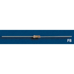 RESISTANCE A COUCHE METALLIQUE 0.6W 5% 3E3 - Velleman
