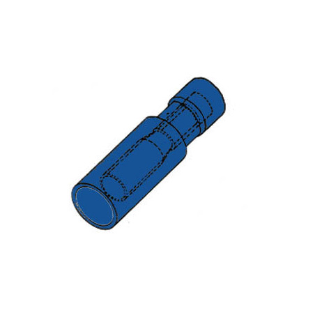 COSSE CYLINDRIQUE FEMELLE BLEUE - Velleman