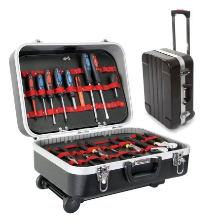 MALLETTE TROLLEY EN ABS - 461 x 335 x 190 mm - 29,3 L - PRL
