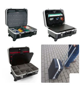 MALLETTE TROLLEY EN ABS - 461 x 335 x 190 mm - 29,3 L - PRL