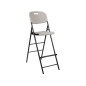 TABOURET DE BAR À DOSSIER - PLIANT