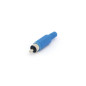 FICHE RCA MALE - BLEU FICHE RCA MALE - BLEU