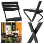 CHAISE PLIANTE - IMITATION BOIS CHAISE PLIANTE - IMITATION BOIS
