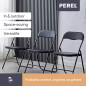 CHAISE PLIANTE - NOIR CHAISE PLIANTE - NOIR