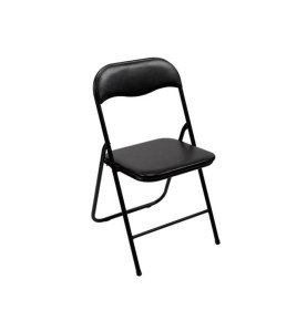 CHAISE PLIANTE - NOIR - PRL
