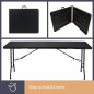 TABLE PLIANTE - IMITATION ROTIN - 180 x 75 x 74 cm TABLE PLIANTE - IMITATION ROTIN - 180 x 75 x 74 cm