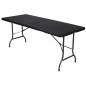 TABLE PLIANTE - IMITATION ROTIN - 180 x 75 x 74 cm TABLE PLIANTE - IMITATION ROTIN - 180 x 75 x 74 cm