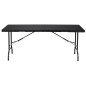 TABLE PLIANTE - IMITATION ROTIN - 180 x 75 x 74 cm TABLE PLIANTE - IMITATION ROTIN - 180 x 75 x 74 cm