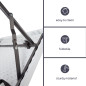 TABLE PLIANTE - 180 x 70 x 74 cm TABLE PLIANTE - 180 x 70 x 74 cm