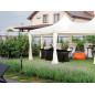 Housse extensible pour table rectangulaire - noir